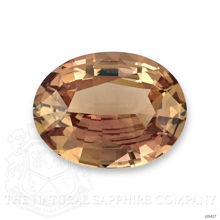 1.81 Ct. Pinkish Brown Sapphire from Ceylon (Sri Lanka)