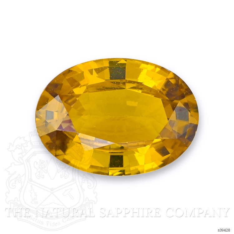 2.04 Ct. Yellowish Brown Sapphire from Ceylon (Sri Lanka)
