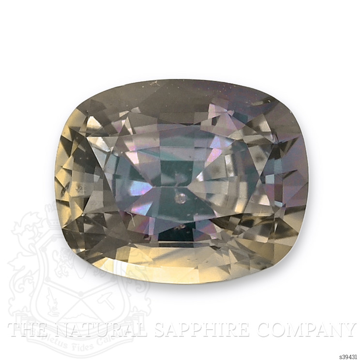 1.78 Ct. Bi Color Sapphire from Ceylon (Sri Lanka)