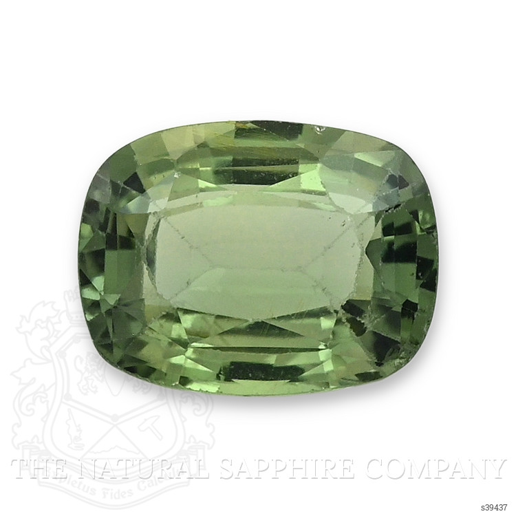 2.47 Ct. Green Sapphire from Ceylon (Sri Lanka)