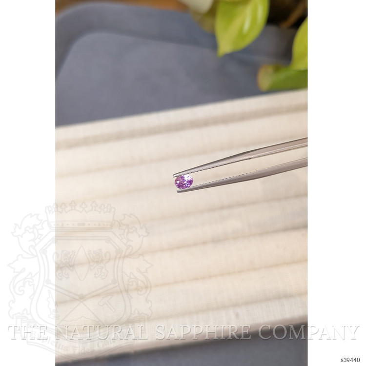 0.34 Ct. Pink Sapphire from Ceylon (Sri Lanka)