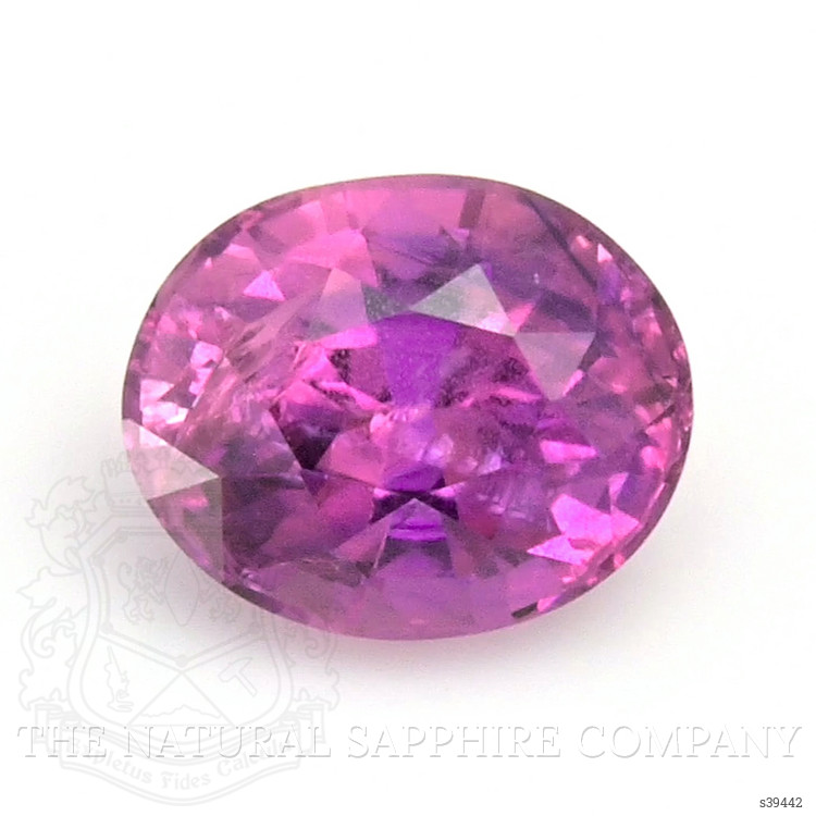 0.49 Ct. Purplish Pink Sapphire from Ceylon (Sri Lanka)