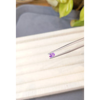 0.43 Ct. Purplish Pink Sapphire from Ceylon (Sri Lanka) Life Style