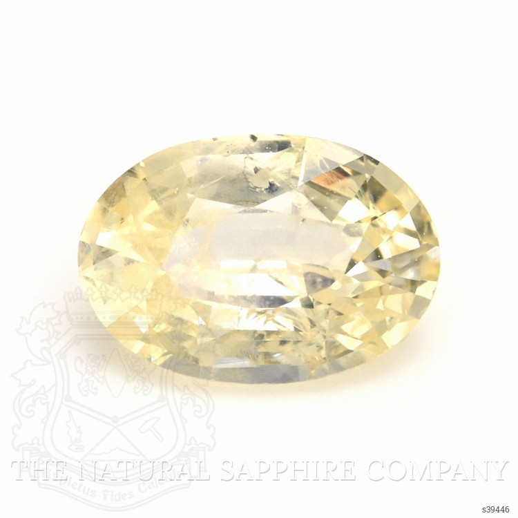 0.71 Ct. Yellow Sapphire from Ceylon (Sri Lanka)