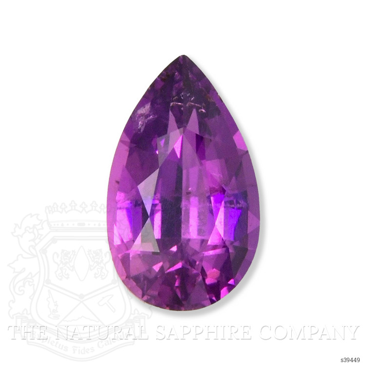 0.90 Ct. Purple Sapphire from Ceylon (Sri Lanka)