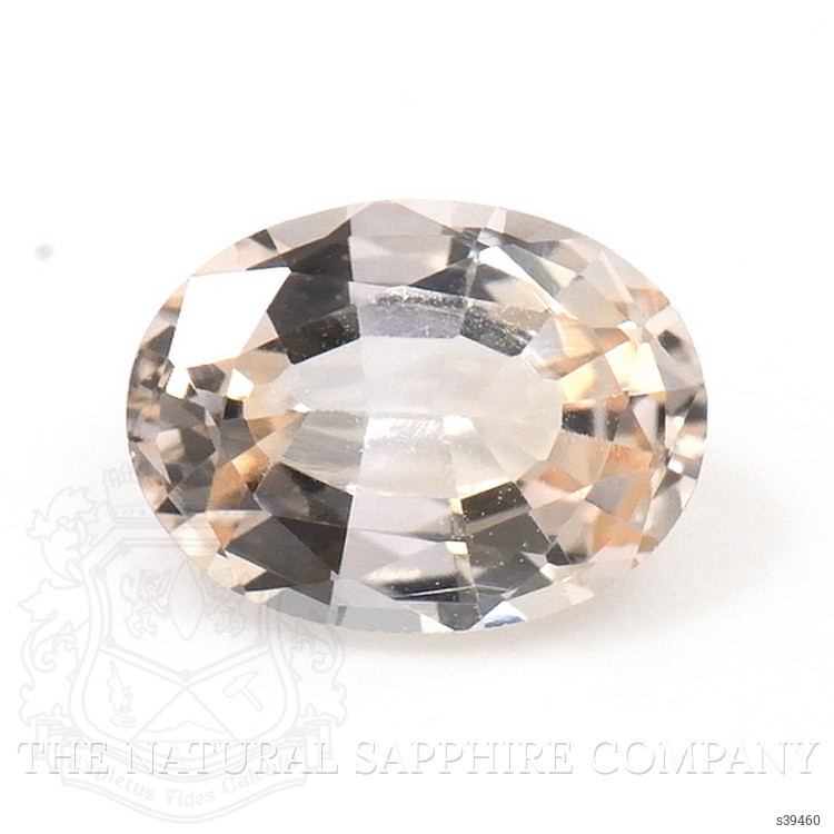 0.57 Ct. Peach Sapphire from Ceylon (Sri Lanka)