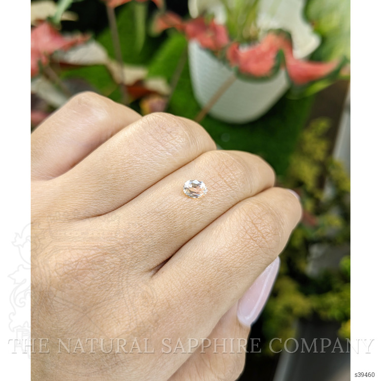 0.57 Ct. Peach Sapphire from Ceylon (Sri Lanka)