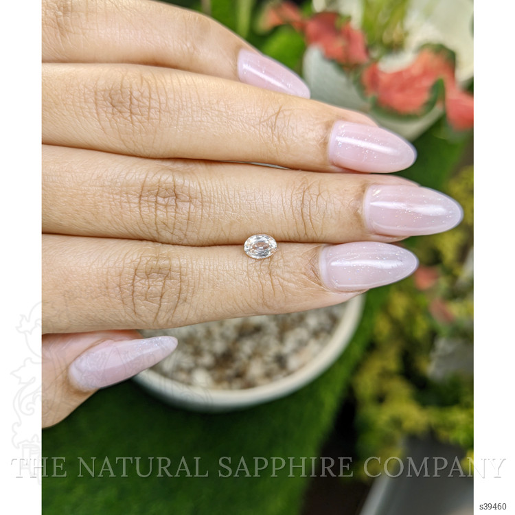 0.57 Ct. Peach Sapphire from Ceylon (Sri Lanka)