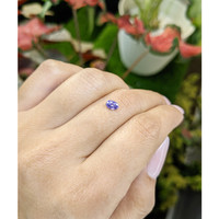 0.44 Ct. Purple Sapphire from Ceylon (Sri Lanka) Life Style