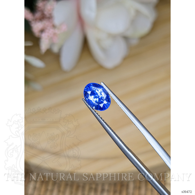 2.24 Ct. Blue Sapphire from Ceylon (Sri Lanka)