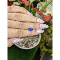 2.24 Ct. Blue Sapphire from Ceylon (Sri Lanka) Life Style