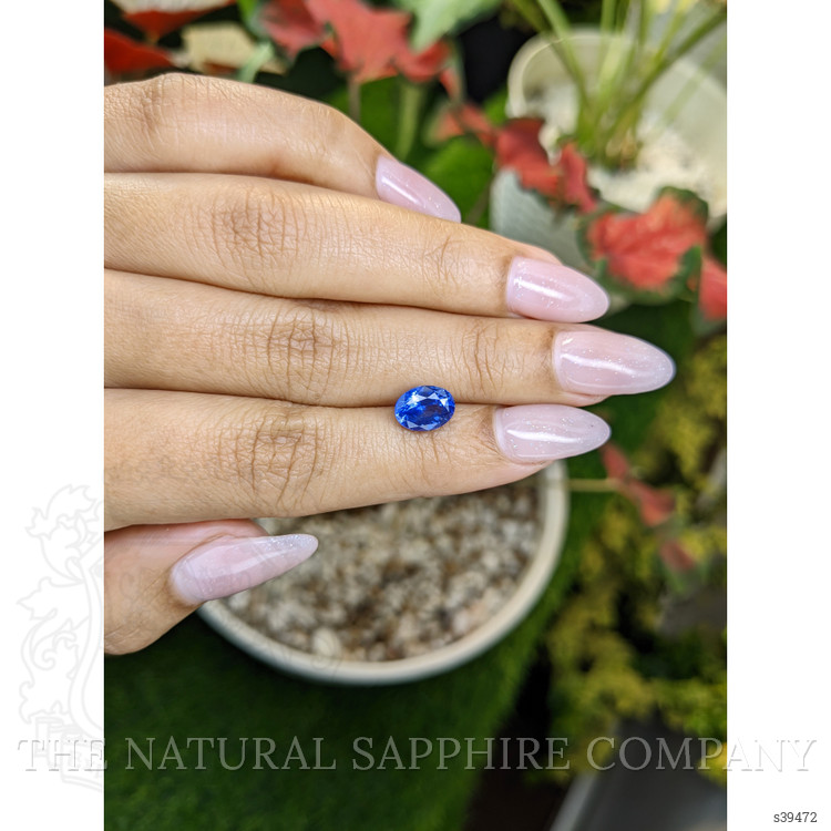 2.24 Ct. Blue Sapphire from Ceylon (Sri Lanka)