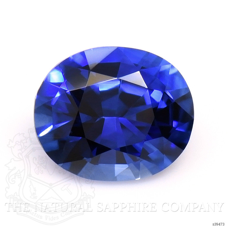 0.68 Ct. Blue Sapphire from Ceylon (Sri Lanka)