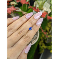 0.68 Ct. Blue Sapphire from Ceylon (Sri Lanka) Life Style