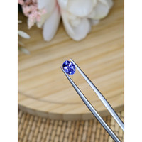 0.89 Ct. Violet Sapphire from Ceylon (Sri Lanka) Life Style