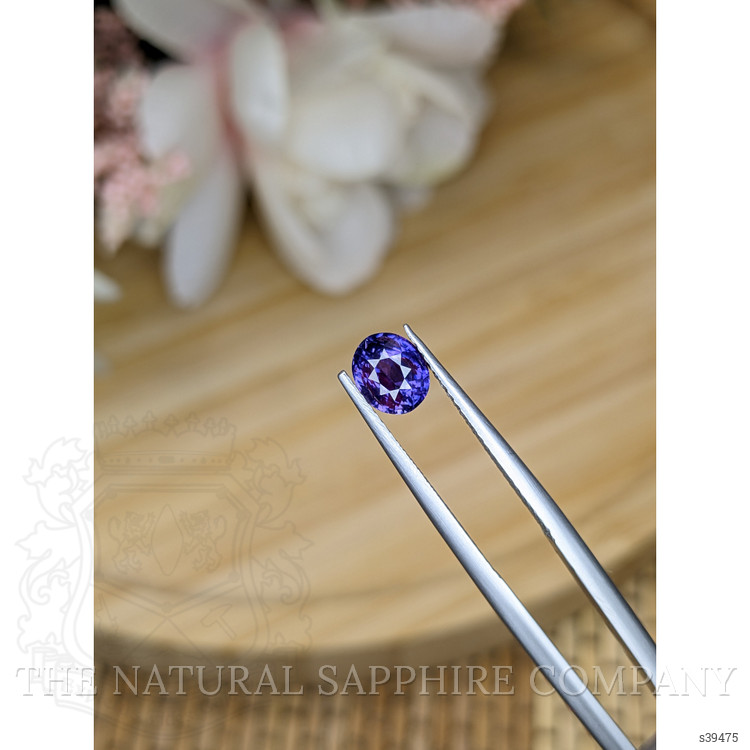 1.07 Ct. Color Change Sapphire from Ceylon (Sri Lanka)