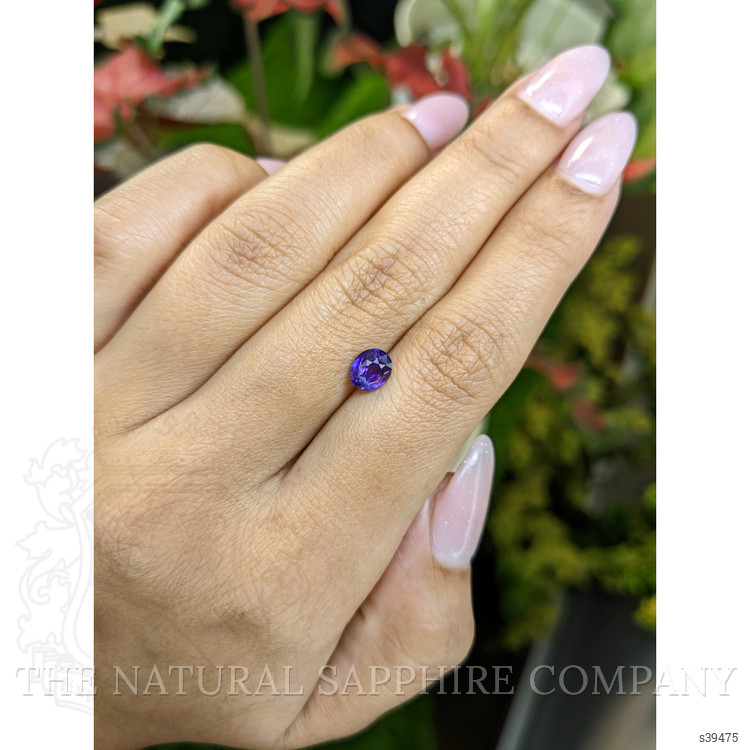 1.07 Ct. Color Change Sapphire from Ceylon (Sri Lanka)