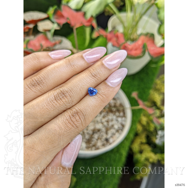 1.07 Ct. Blue Sapphire from Ceylon (Sri Lanka)