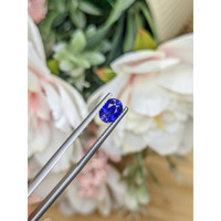 1.04 Ct. Violet Sapphire from Ceylon (Sri Lanka) Life Style