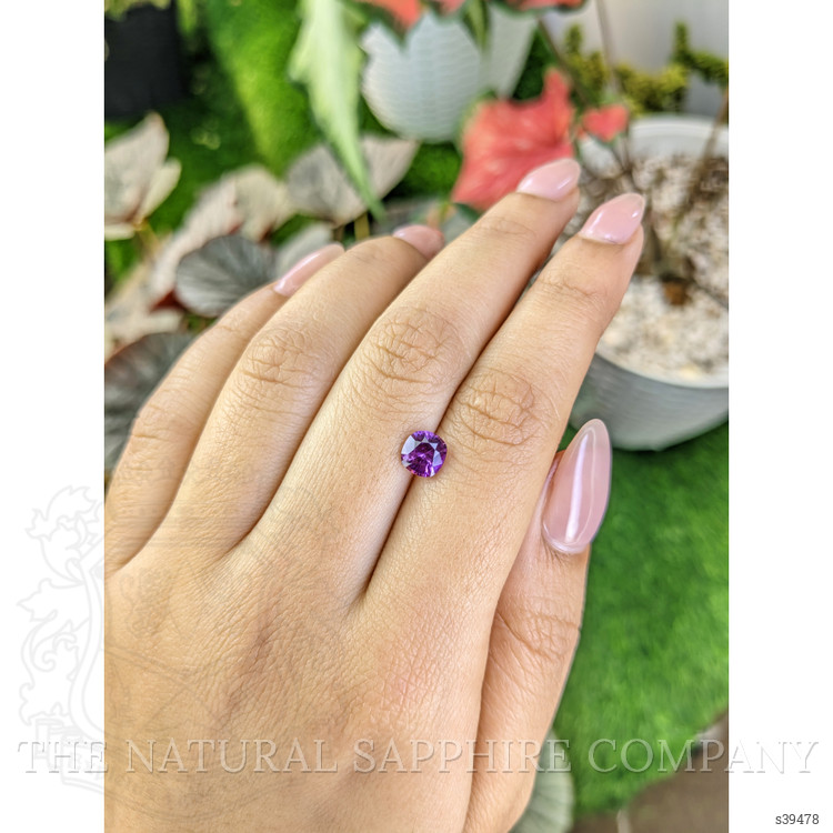 1.20 Ct. Pinkish Purple Sapphire from Ceylon (Sri Lanka)