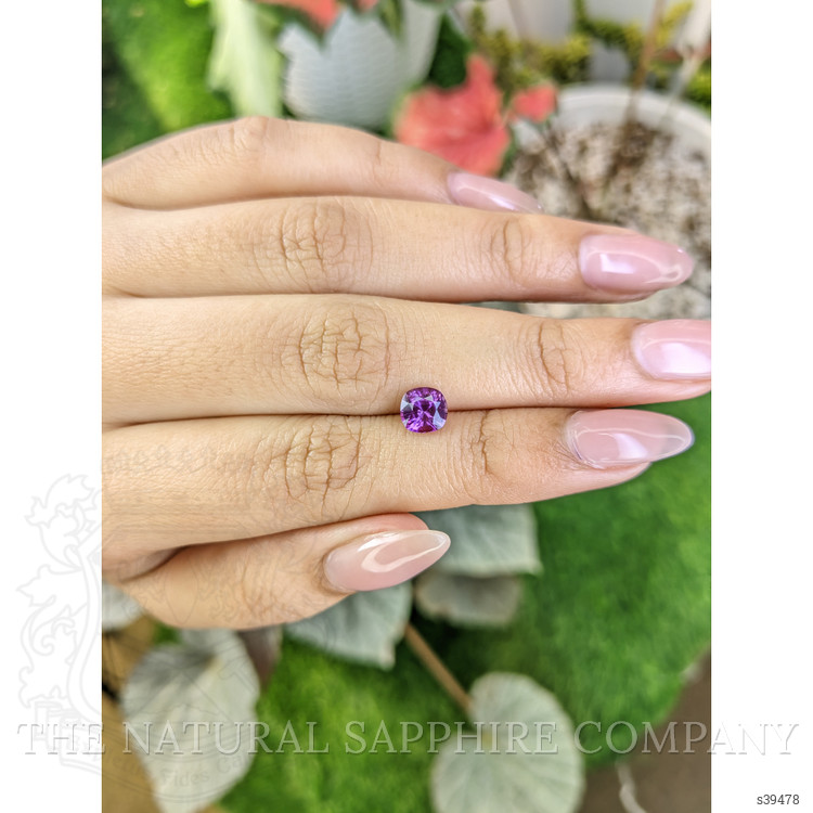 1.20 Ct. Pinkish Purple Sapphire from Ceylon (Sri Lanka)