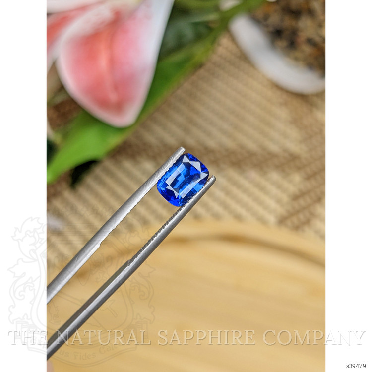 1.69 Ct. Blue Sapphire from Ceylon (Sri Lanka)