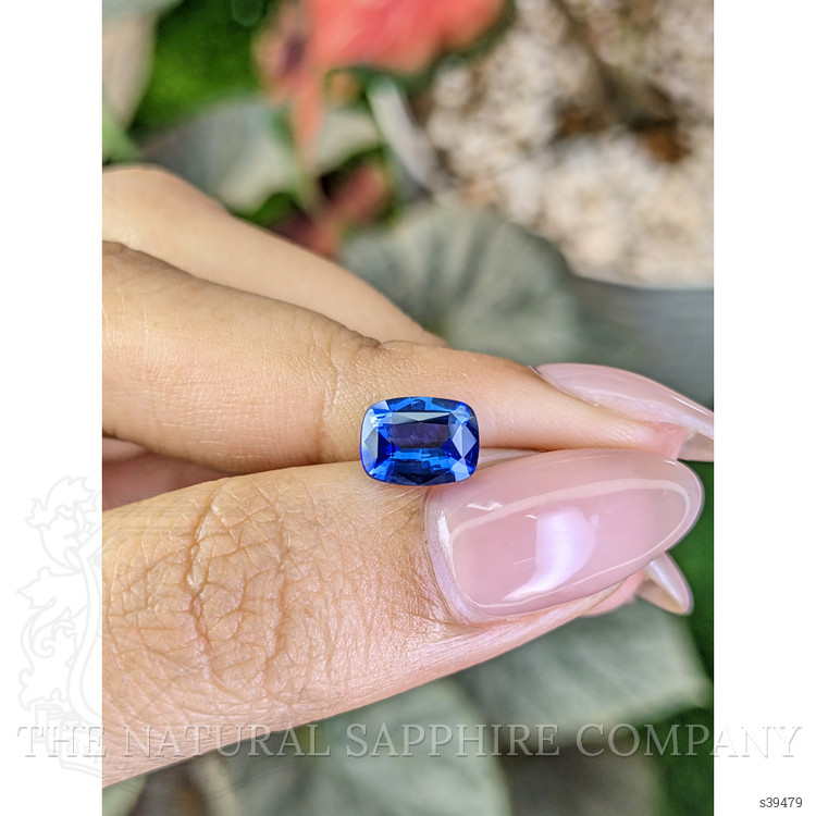 1.69 Ct. Blue Sapphire from Ceylon (Sri Lanka)
