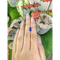 1.69 Ct. Blue Sapphire from Ceylon (Sri Lanka) Life Style