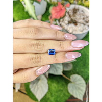 1.69 Ct. Blue Sapphire from Ceylon (Sri Lanka) Life Style