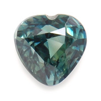 1.06 Ct. Bluish Green Sapphire from Madagascar Video