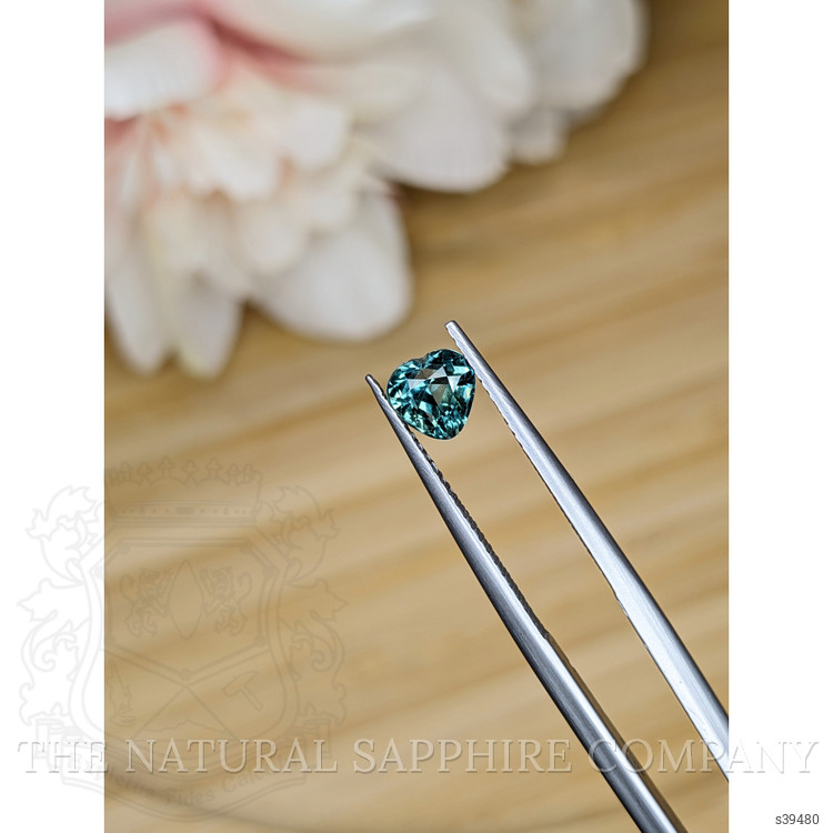 1.06 Ct. Bluish Green Sapphire from Madagascar