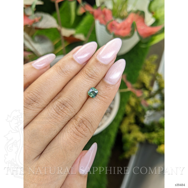 1.10 Ct. Yellowish Green Sapphire from Madagascar