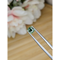 1.10 Ct. Bluish Green Sapphire from Madagascar Life Style