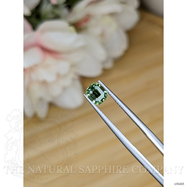 1.10 Ct. Bluish Green Sapphire from Madagascar