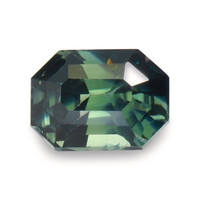 1.00 Ct. Bluish Green Sapphire from Madagascar Video