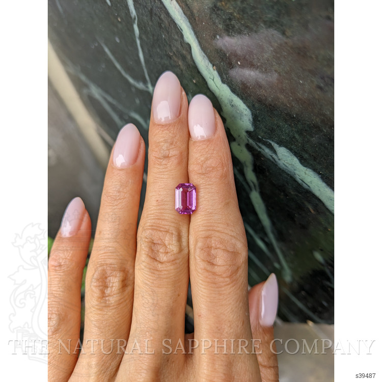 3.01 Ct. Pink Sapphire from Ceylon (Sri Lanka)