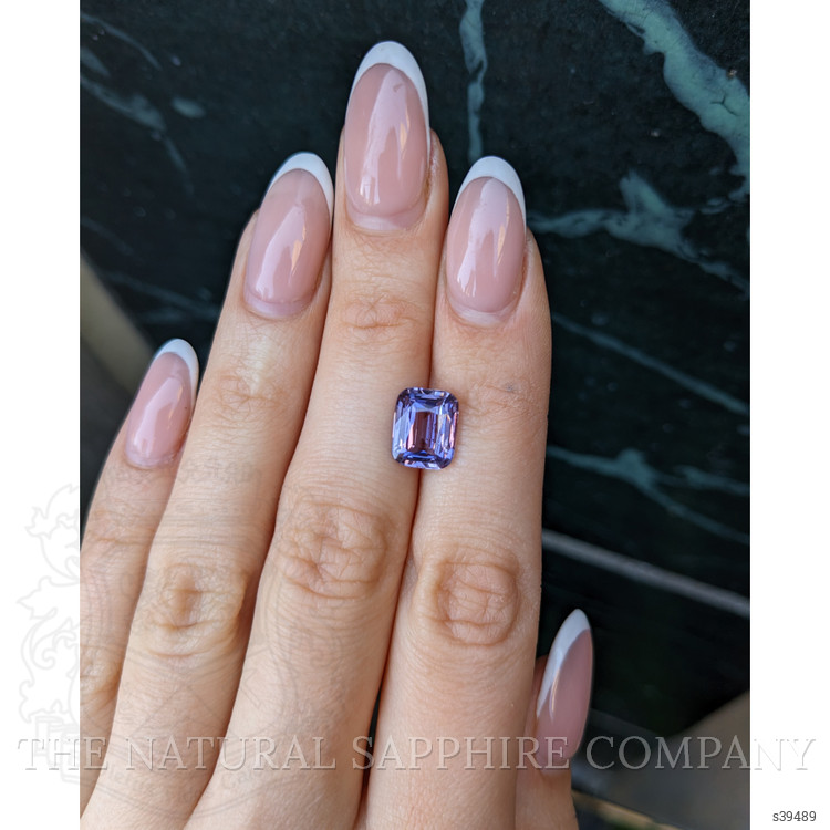 4.17 Ct. Purple Sapphire from Ceylon (Sri Lanka)