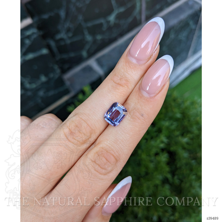 4.17 Ct. Purple Sapphire from Ceylon (Sri Lanka)