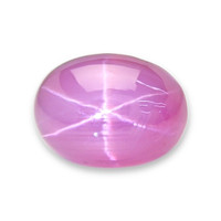 1.41 Ct. Pink Star Sapphire from Ceylon (Sri Lanka) Video