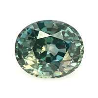 2.60 Ct. Bluish Green Sapphire from Tanzania Video
