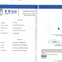 1.45 Ct. Blue Sapphire from Madagascar Pdf