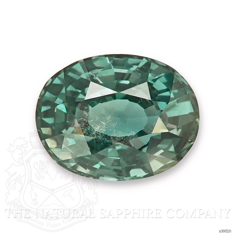 2.57 Ct. Greenish Blue Sapphire from Tanzania