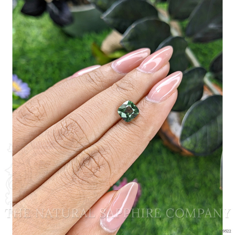 2.53 Ct. Bluish Green Sapphire from Tanzania
