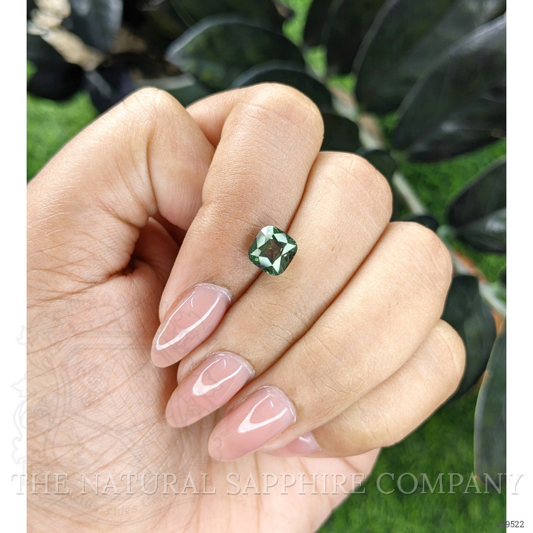 2.53 Ct. Bluish Green Sapphire from Tanzania