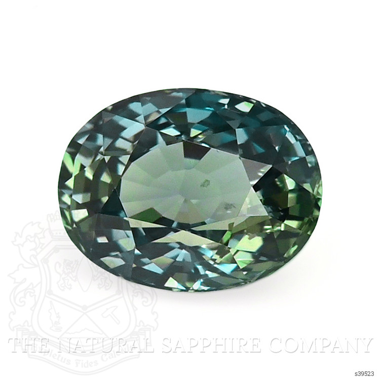 2.50 Ct. Bluish Green Sapphire from Tanzania
