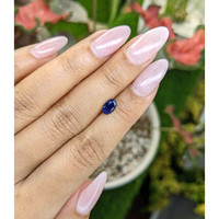 0.81 Ct. Blue Sapphire from Ceylon (Sri Lanka) Life Style