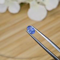 0.80 Ct. Blue Sapphire from Ceylon (Sri Lanka) Life Style