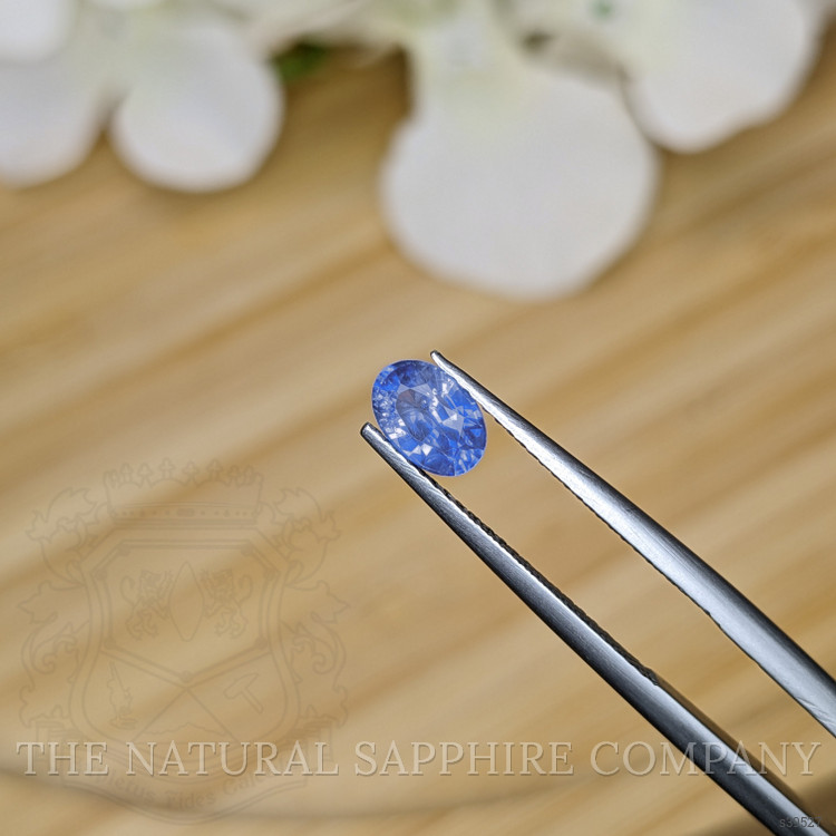 0.80 Ct. Blue Sapphire from Ceylon (Sri Lanka)