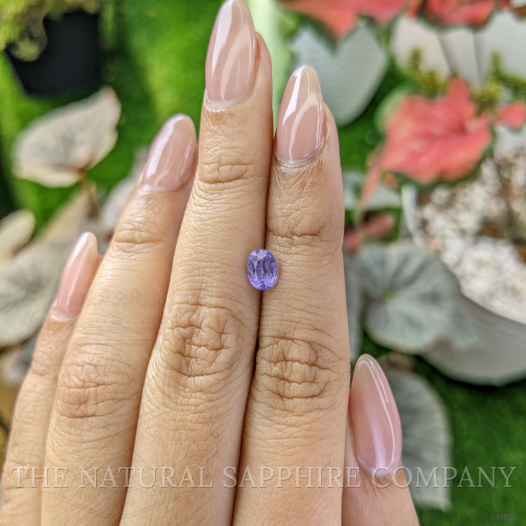 1.04 Ct. Pinkish Purple Sapphire from Ceylon (Sri Lanka)