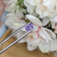 1.04 Ct. Pinkish Purple Sapphire from Ceylon (Sri Lanka) Life Style